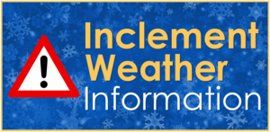 RAHS Winter Inclement Weather Schedule