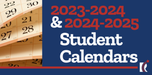 Current & Upcoming Student Calendars