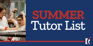 Summer Tutor List