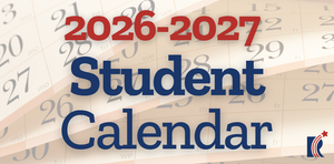 2026-2027 Student Calendar