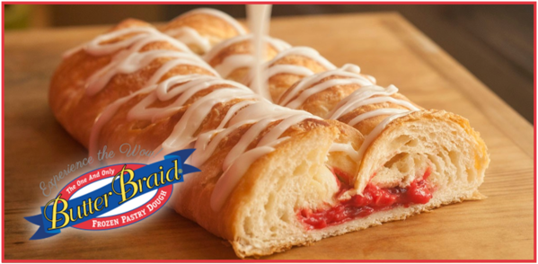 Butter Braid delivery date is Tuesday, March 24, 2026