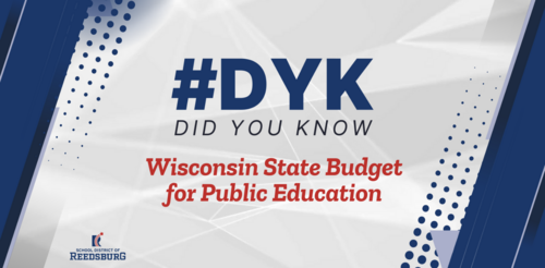 Did You Know - Wisconsin State Budget for Public Education