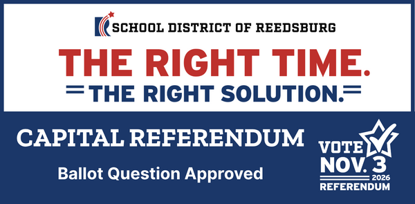 The Right Time. The Right Solution - Capital Referendum - Vote November 3, 2026
