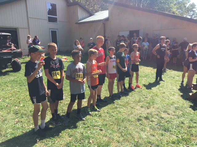 Cross country runners.