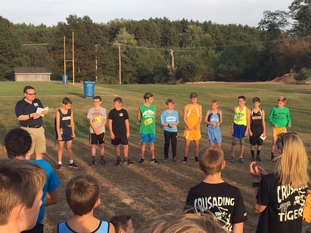 Cross country runners
