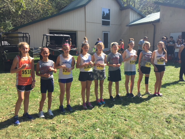 Cross country runners.