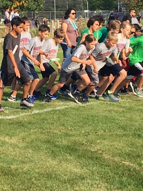 Cross country runners.