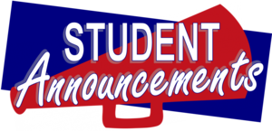 RAHS Student Announcements
