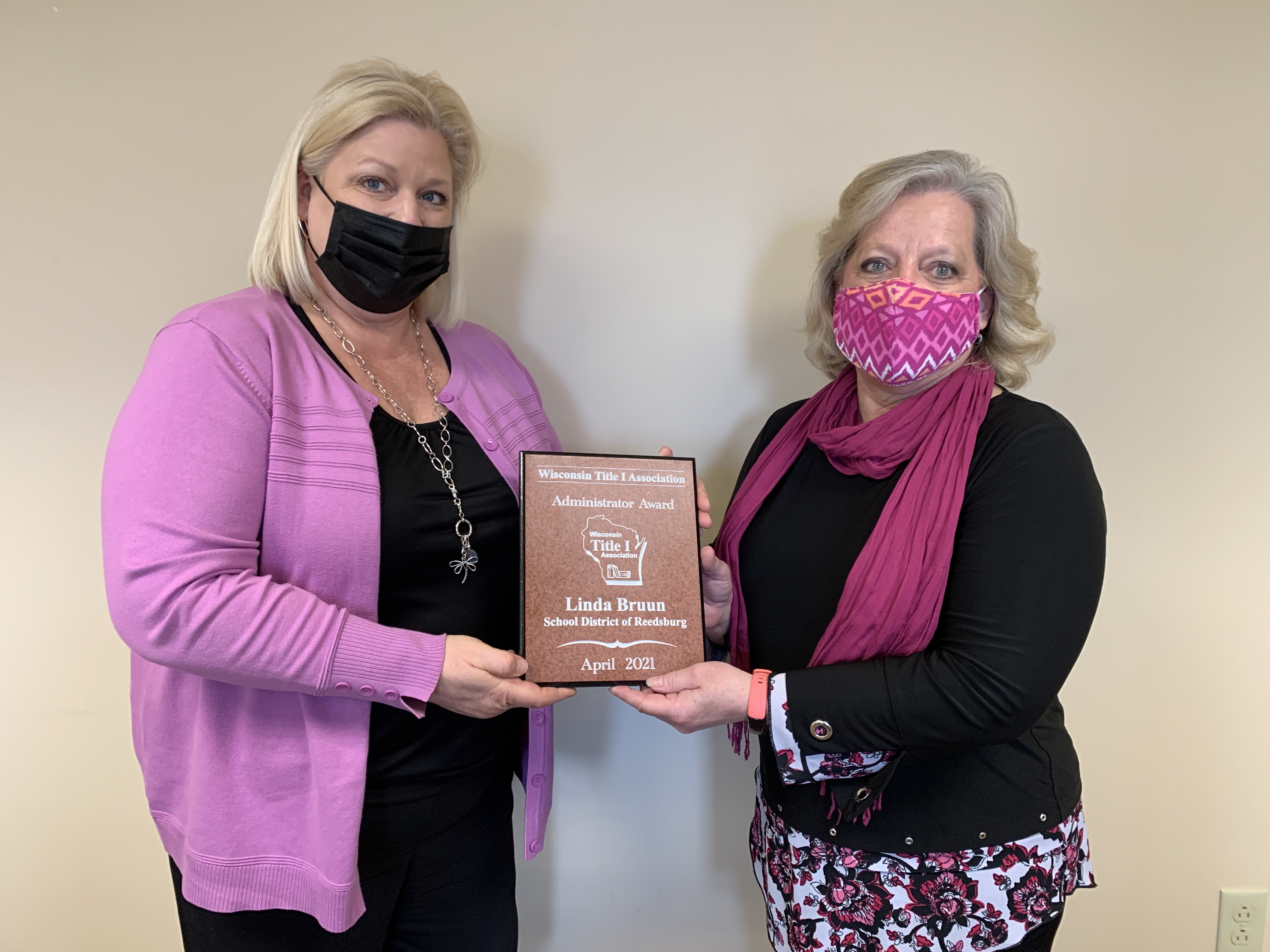 Linda Bruun Administrator Award